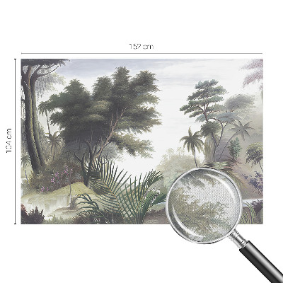 Baby room wall mural Exotic landscape
