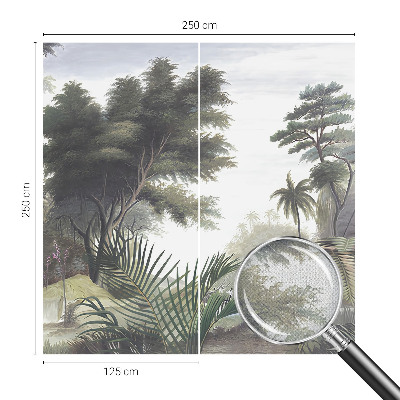 Baby room wall mural Exotic landscape