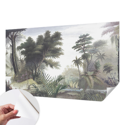 Baby room wall mural Exotic landscape