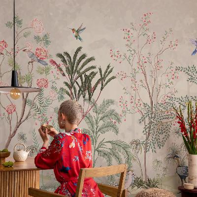 Self-adhesive photo wallpaper Tropical oasis