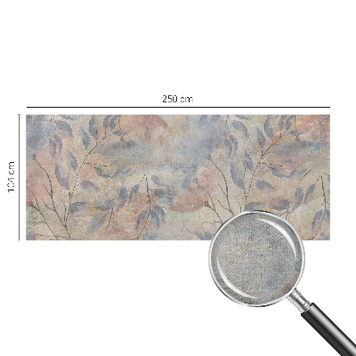Removable wall mural Abstract leaves