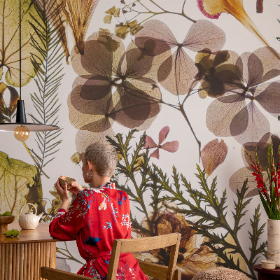 Removable wall mural wallpaper Natural composition