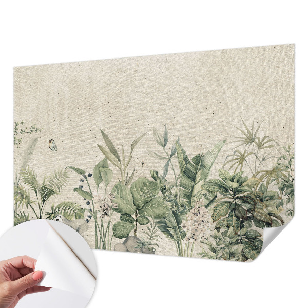 3D photo wallpaper mural Tropical jungle