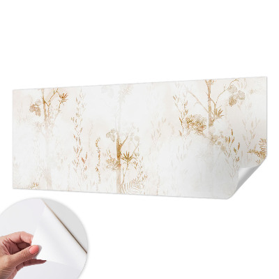 Baby room wall mural Botanical elegance