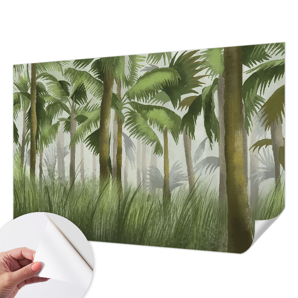 Peel and stick wall mural Tropical forest
