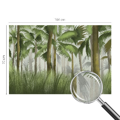 Peel and stick wall mural Tropical forest