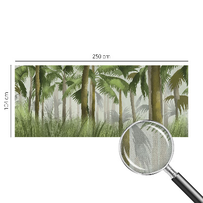 Peel and stick wall mural Tropical forest