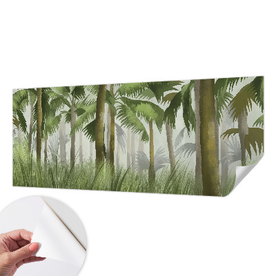 Peel and stick wall mural Tropical forest