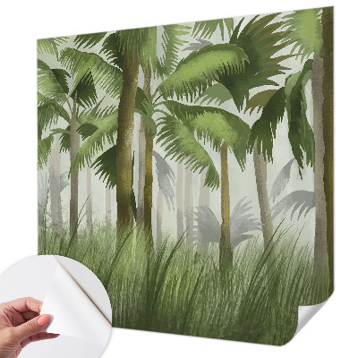 Peel and stick wall mural Tropical forest