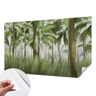 Peel and stick wall mural Tropical forest