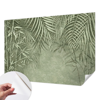 3D wall mural Bamboo paradise