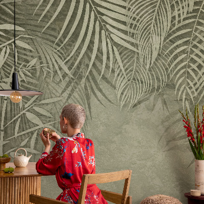 3D wall mural Bamboo paradise