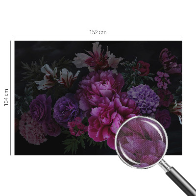 Baby room wall mural Floral elegance