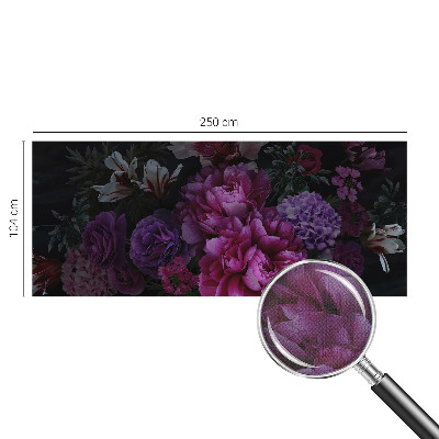 Baby room wall mural Floral elegance
