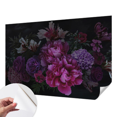 Baby room wall mural Floral elegance