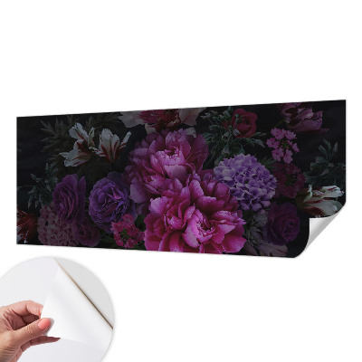 Baby room wall mural Floral elegance
