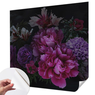 Baby room wall mural Floral elegance