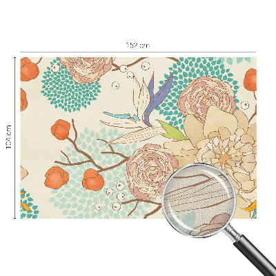 Self-adhesive photo wallpaper Floral fantasy