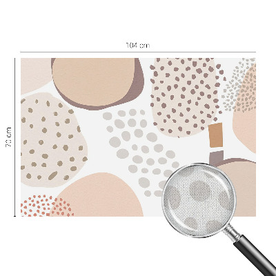 Peel and stick wall mural for kids' room Subtle dots