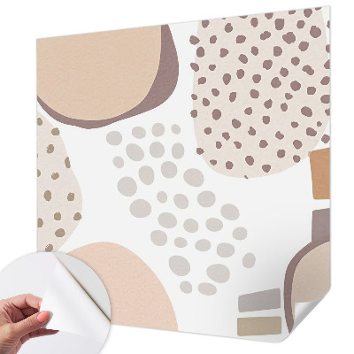 Peel and stick wall mural for kids' room Subtle dots