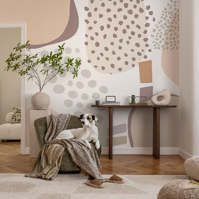 Peel and stick wall mural for kids' room Subtle dots