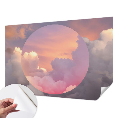 Children's wall mural Ethereal clouds