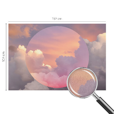 Children's wall mural Ethereal clouds