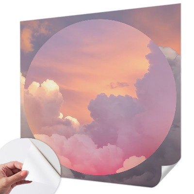 Children's wall mural Ethereal clouds