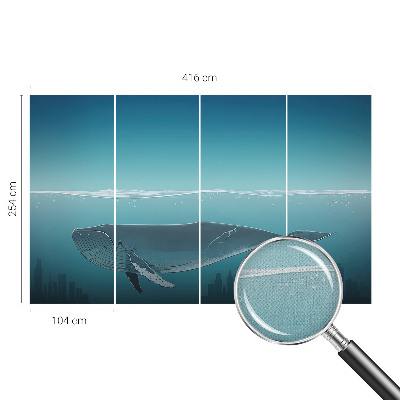 Peel and stick wallpaper mural Water Harmony