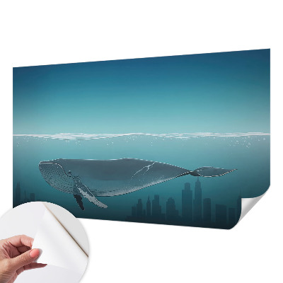Peel and stick wallpaper mural Water Harmony