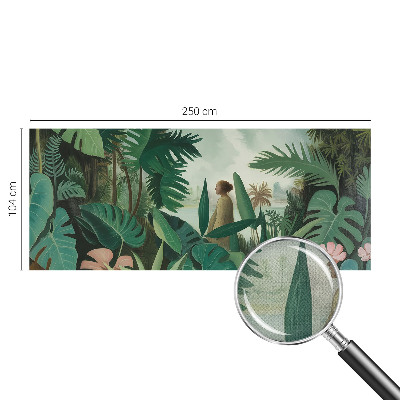 Self-adhesive wall mural Exotic jungle