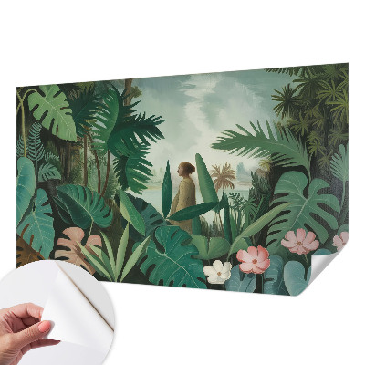 Self-adhesive wall mural Exotic jungle