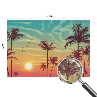 Self-adhesive photo wallpaper Tropical landscape