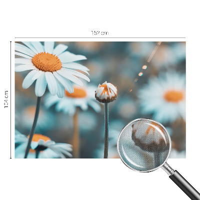 Stick-on wall mural Chamomile delicacy