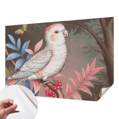 Peel and stick wall mural for kids' room Tropical nature