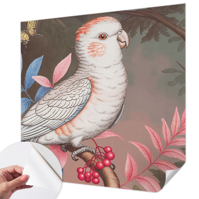 Peel and stick wall mural for kids' room Tropical nature