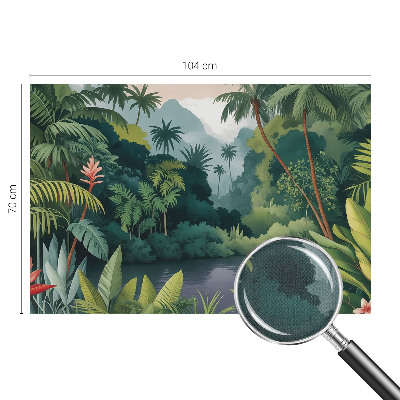 3D wall mural Exotic scenery