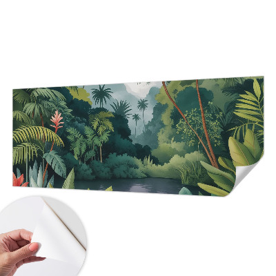 3D wall mural Exotic scenery