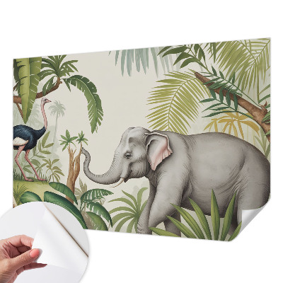 3D photo wallpaper mural Exotic scene