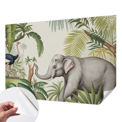 3D photo wallpaper mural Exotic scene