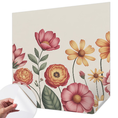 Self-adhesive photo wallpaper Floral arrangement