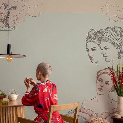 Removable wall mural Classic collage