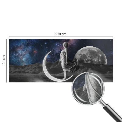 Children's wall mural with a Night Dreams design
