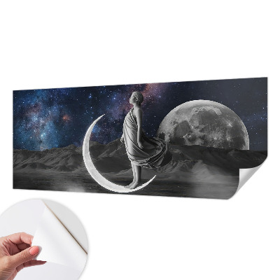 Children's wall mural with a Night Dreams design