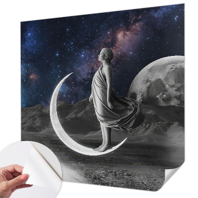 Children's wall mural with a Night Dreams design