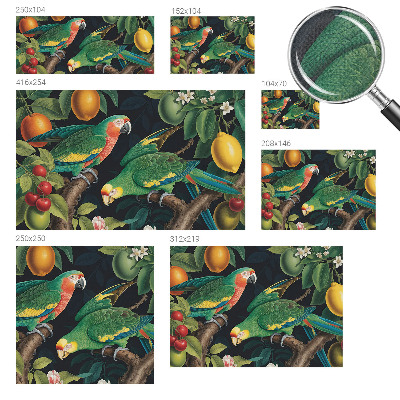 Removable wall mural Tropical adventure