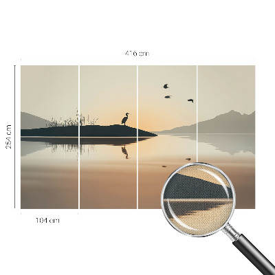 Peel and stick wall mural for kids' room with the 