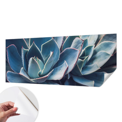 Children's wall mural Green aloe