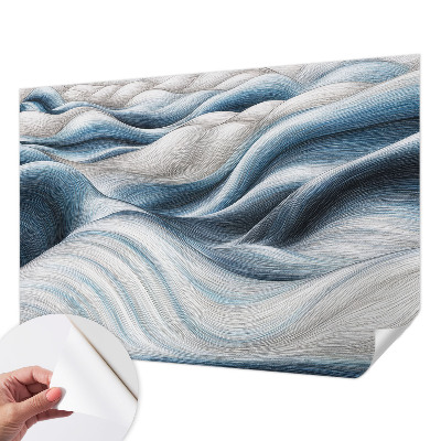 Removable wall mural wallpaper Soft waves