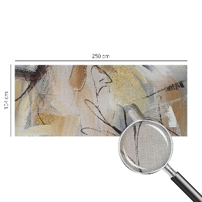 Self-adhesive wall mural Abstract composition